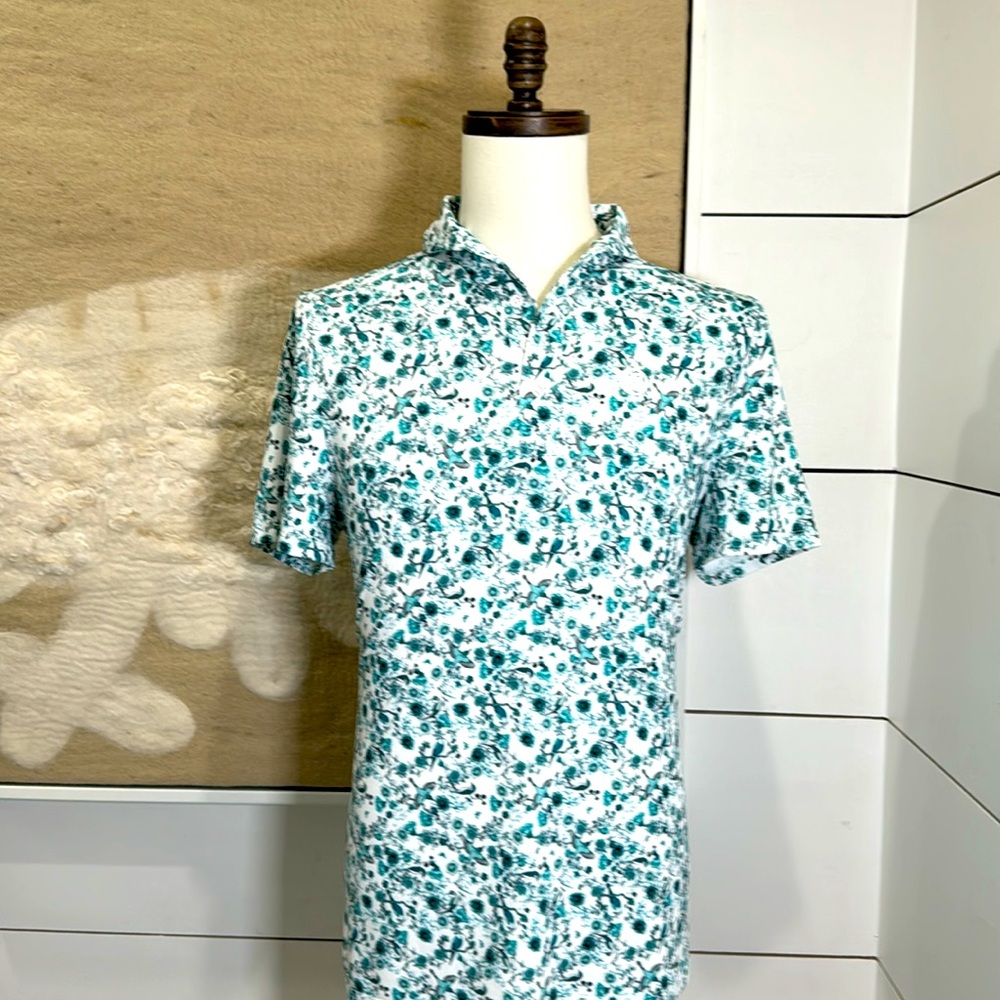 Men’s G/fore Botanical Golf Polo. Medium